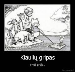 Kiaulių gripas - ir vėl grįžo..
