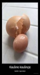 Kiaušinio kiaušinyje - kasdien nepamatysi