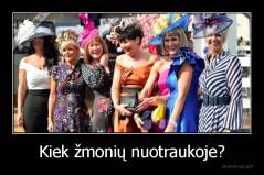 Kiek žmonių nuotraukoje? - 