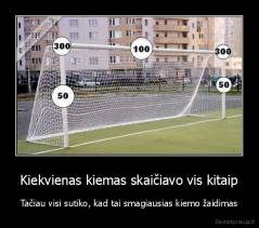 Kiekvienas kiemas skaičiavo vis kitaip - Tačiau visi sutiko, kad tai smagiausias kiemo žaidimas