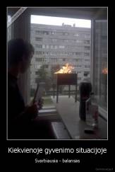 Kiekvienoje gyvenimo situacijoje - Svarbiausia - balansas