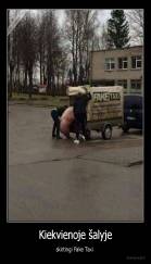 Kiekvienoje šalyje - skirtingi Fake Taxi 