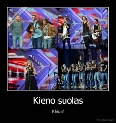 Kieno suolas - Kliba?