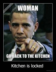 Kitchen is locked  - 