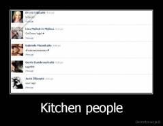 Kitchen people - 