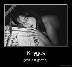 Knygos - geriausi migdomieji
