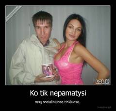 Ko tik nepamatysi - rusų socialiniuose tinkluose..