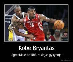 Kobe Bryantas - Agresiviausias NBA zaidejas gynyboje