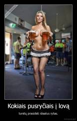 Kokiais pusryčiais į lovą - turėtų prasidėti idealus rytas.