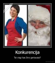 Konkurencija - Tai visgi kas žino geriausiai?
