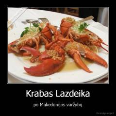 Krabas Lazdeika - po Makedonijos varžybų
