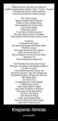 Krepsinio himnas - po pergales