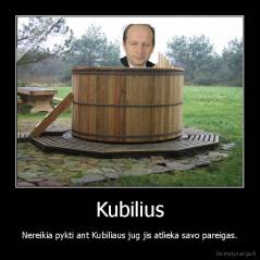 Kubilius - Nereikia pykti ant Kubiliaus jug jis atlieka savo pareigas.
