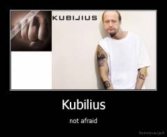 Kubilius - not afraid