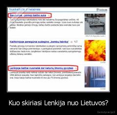 Kuo skiriasi Lenkija nuo Lietuvos? - 