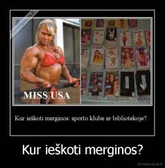 Kur ieškoti merginos? - 