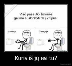 Kuris iš jų esi tu? - 