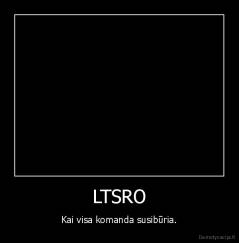 LTSRO - Kai visa komanda susibūria.
