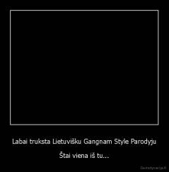 Labai truksta Lietuvišku Gangnam Style Parodyju - Štai viena iš tu...
