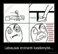 Labiausiai erzinanti kasdienybė... - 