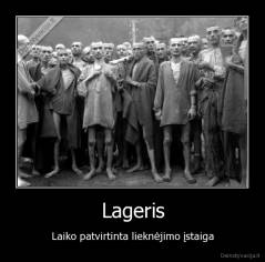 Lageris - Laiko patvirtinta lieknėjimo įstaiga