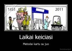 Laikai keiciasi - Metodai kartu su juo