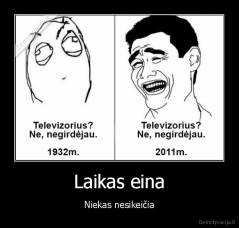 Laikas eina - Niekas nesikeičia