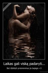 Laikas gali viską padaryti... - Bet išdildyti prisiminimus jis bejėgis 