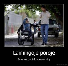 Laimingoje poroje - žmonės papildo vienas kitą