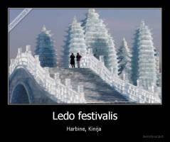 Ledo festivalis - Harbine, Kinija 