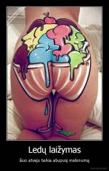 Ledų laižymas - šiuo atveju teikia abupusį malonumą