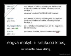 Lengva mokyti ir kritikuoti kitus, - kai nematai savo klaidų