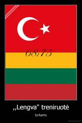 ,,Lengva'' treniruotė - turkams
