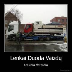 Lenkai Duoda Vaizdų - Lenkiška Matrioška