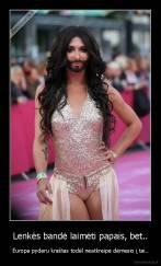 Lenkės bandė laimėti papais, bet.. - Europa pyderu kraštas todėl neatkreipė dėmesio į tai..