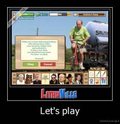 Let's play - 