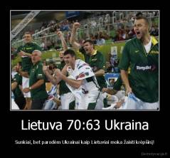Lietuva 70:63 Ukraina - Sunkiai, bet parodėm Ukrainai kaip Lietuviai moka žaisti krėpšinį!