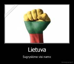 Lietuva - Sugryskime visi namo