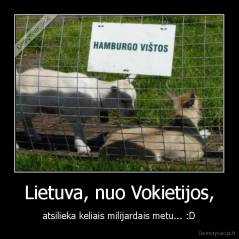 Lietuva, nuo Vokietijos, - atsilieka keliais milijardais metu... :D