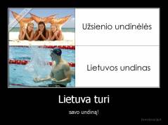 Lietuva turi - savo undiną!