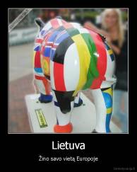 Lietuva - Žino savo vietą Europoje