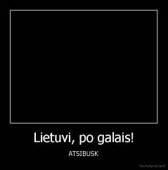 Lietuvi, po galais! - ATSIBUSK