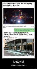 Lietuviai - Niekada nepasimoko..