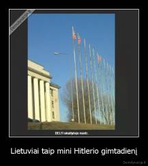Lietuviai taip mini Hitlerio gimtadienį - 