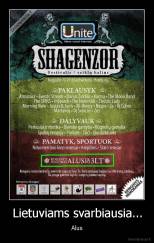 Lietuviams svarbiausia... - Alus