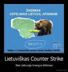 Lietuviškas Counter Strike - Nes Lietuvoje brangus šildimas