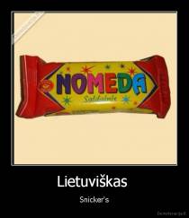 Lietuviškas  - Snicker's