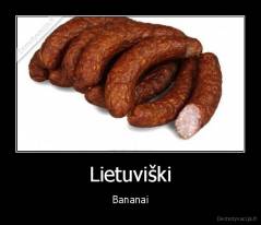 Lietuviški - Bananai
