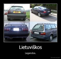 Lietuviškos - Legendos.