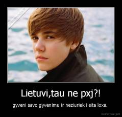 Lietuvi,tau ne pxj?! - gyveni savo gyvenimu ir neziuriek i sita loxa. 